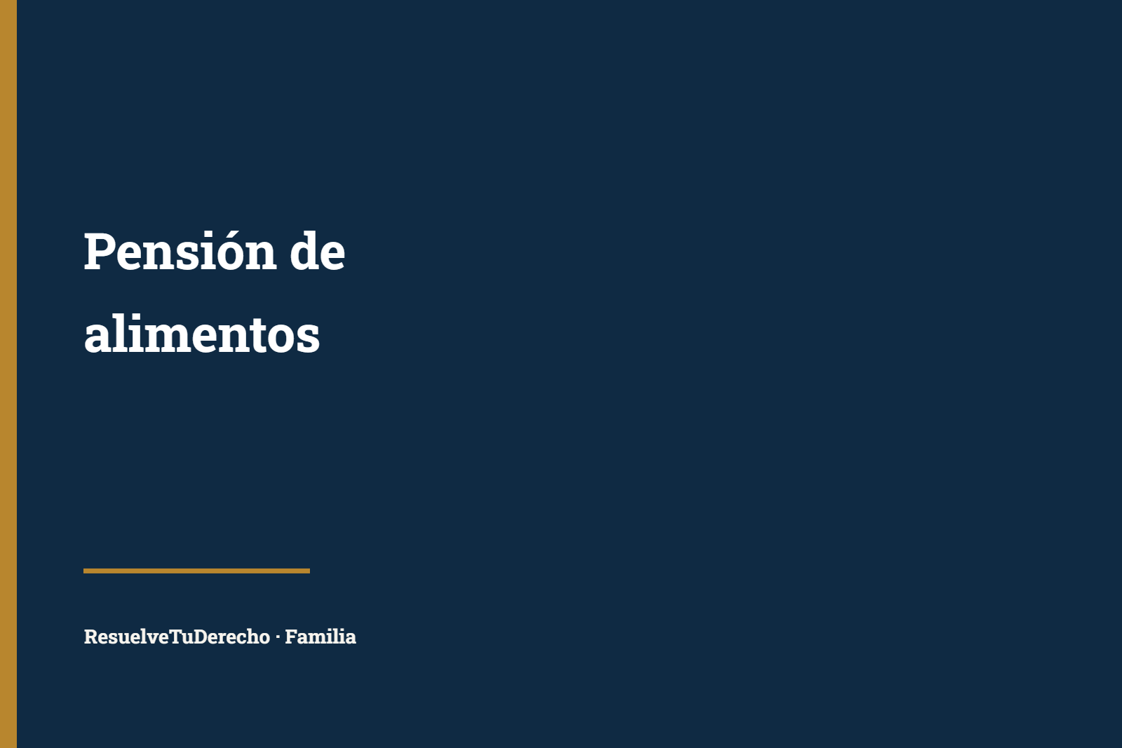 Pensión de alimentos para los hijos: cómo se calcula