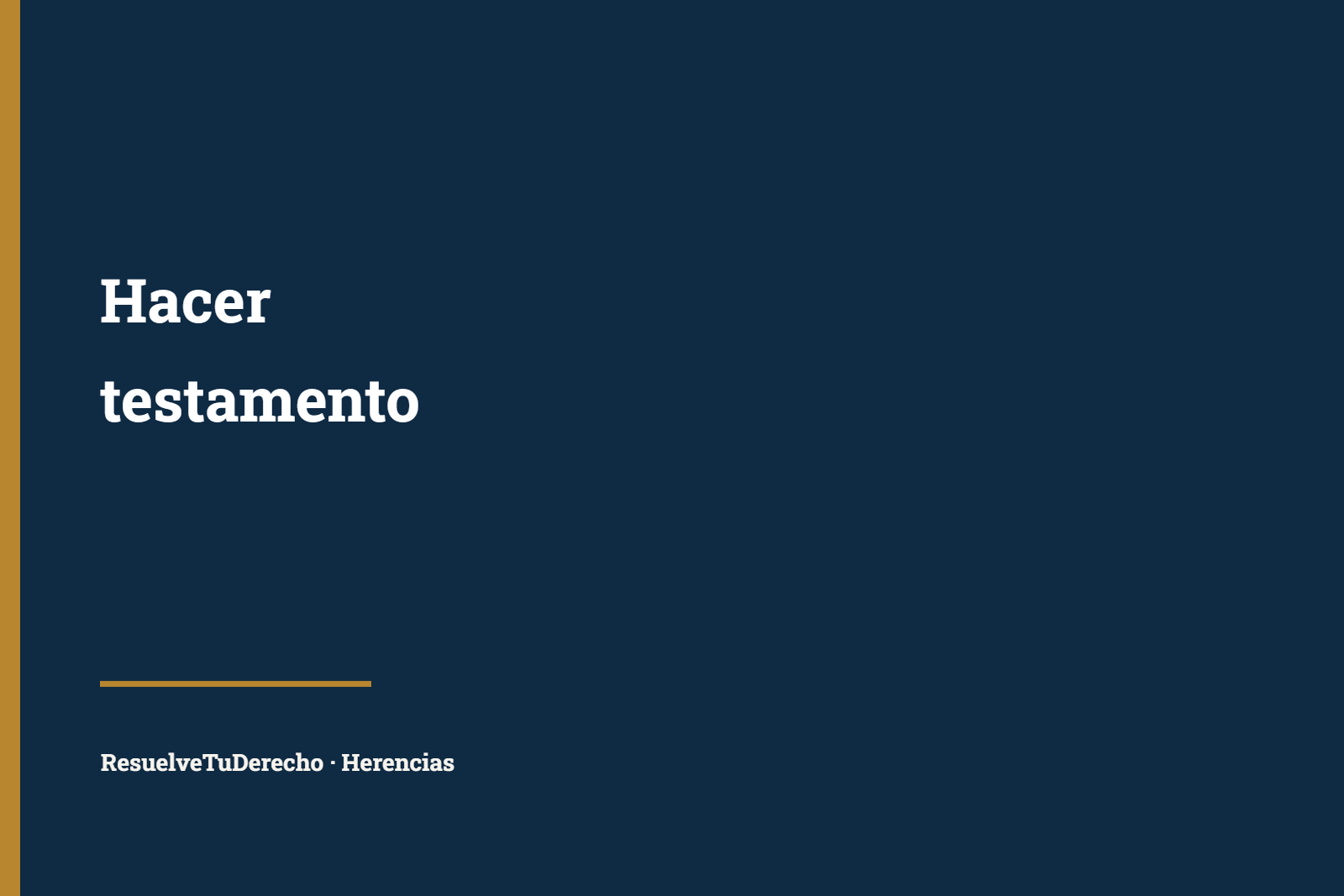 Cómo hacer testamento en España: tipos, pasos y por qué es recomendable