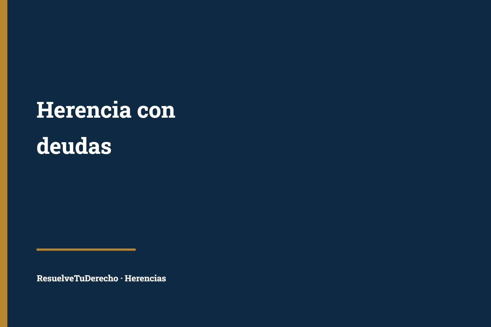 Herencia con deudas: cómo saber si te conviene aceptarla, hacerlo a beneficio de inventario o renunciar